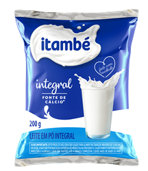 Leite em Pó Integral Sachê 200g