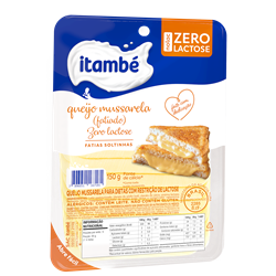 Queijo Mussarela Fatiado Zero Lactose 150g