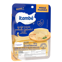 Queijo Minas Padrão Fatiado 150g